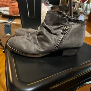 Sugar Women's Charcoal Ankle Booties